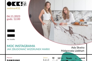 „Moc Instagrama. Jak zbudować wizerunek marki” webinar OKK!design