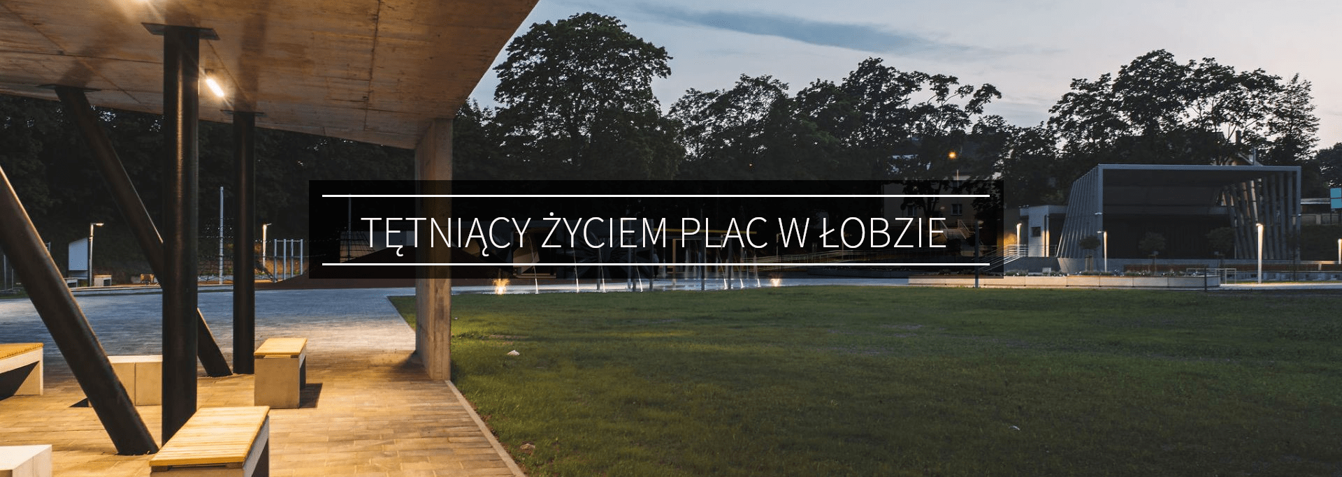 Tętniący życiem plac w Łobzie
