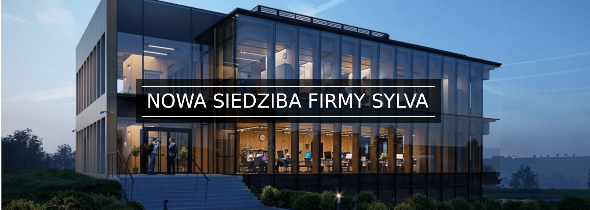 BIUROWIEC Z DREWNA. NOWA SIEDZIBA FIRMY SYLVA