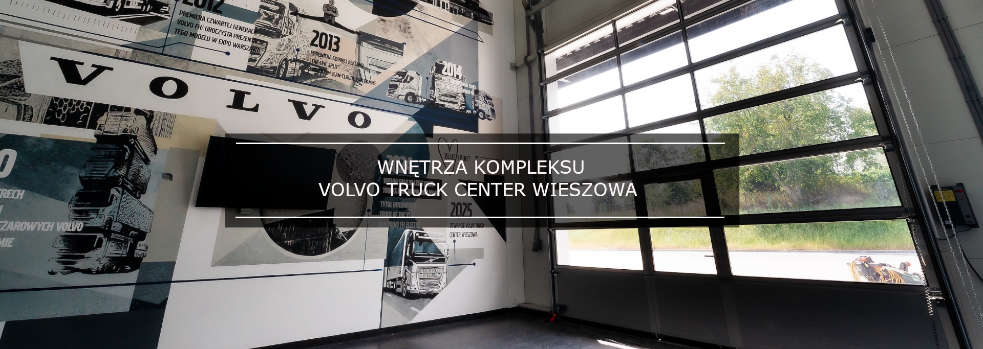 WNĘTRZA KOMPLEKSU VOLVO TRUCK CENTER WIESZOWA