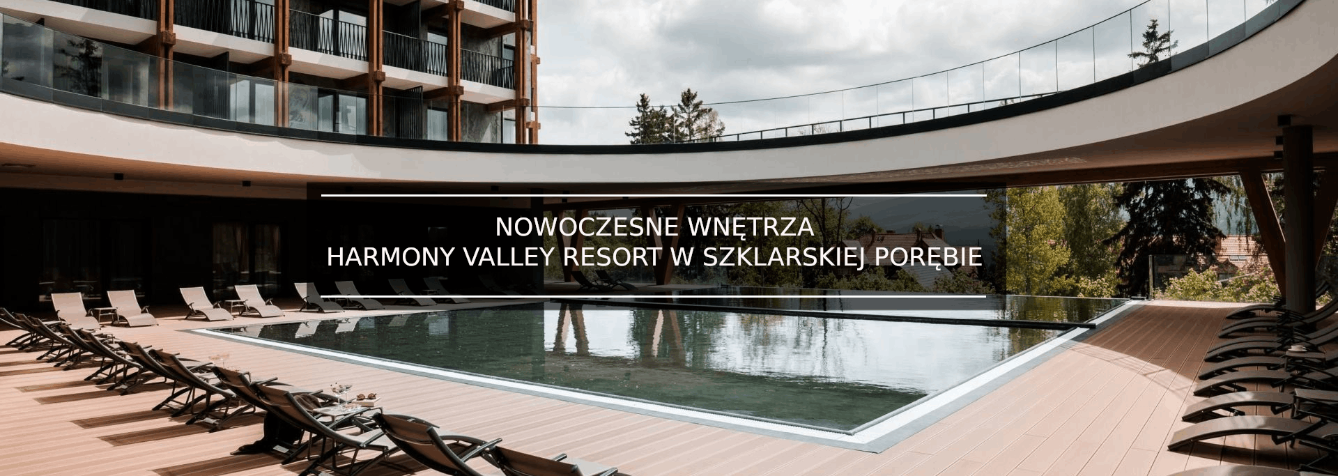 NOWOCZESNE WNĘTRZA HARMONY VALLEY RESORT W SZKLARSKIEJ PORĘ