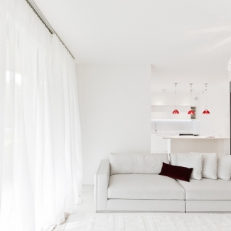 Apartament Bielszy odcień bieli