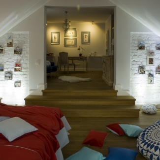 Apartament z turkusem