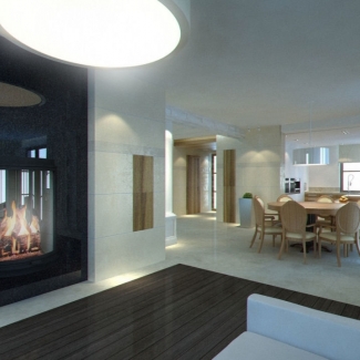 Stylowa elegancja w dużym domu