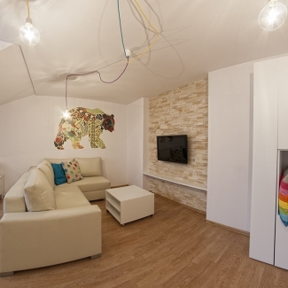 Apartament Teddybear na poddaszu