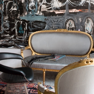 STUDIO BROWAR LUBICZ  fot. Hanna Długosz, eklektyczny salon