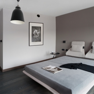 as loft, sypialnia