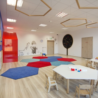 PRZEDSZKOLE MEGA MOCNI w Gdańsku, sala dydaktyczna "Wielcy odkrywcy"