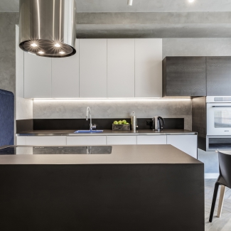 Concrete kitchen