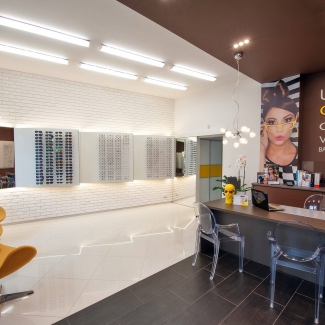 Realizacja salon optyczny Wrocław