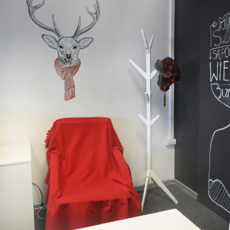 Kreatywna przestrzeń biurowa.