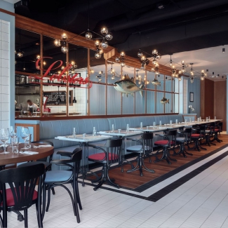 Seafood Station - widok z wejścia