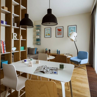 Jadalnia połączona z salonem