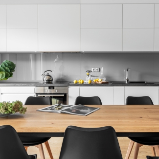 Realizacja projektu wnętrza mieszkania w Poznaniu.