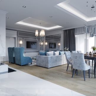 Salon w klimacie glamour