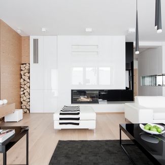 DOM W JAWORZNIE - SALON