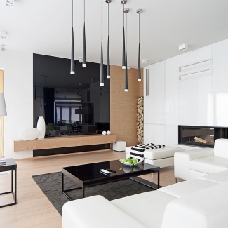 DOM W JAWORZNIE - SALON