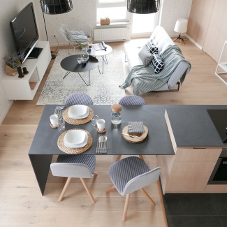 mieszkanie w rzeszowie - salon