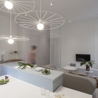 KUCHNIA z jadalnią - MIESZKANIE NA WYNAJEM W KAMIENICY