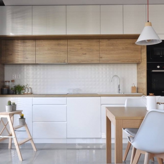 Otwarta kuchnia z salonem