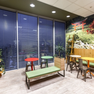 Jadalnia inspiracja ogrody Tokio