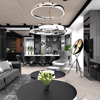 Wnetrza Salonu W Stylu Industrialnym Zainspiruj Sie Z
