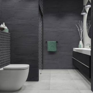 Łazienka z kolekcją Paradyż Taiga