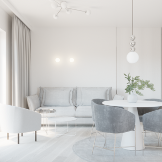 salon z jadalnią