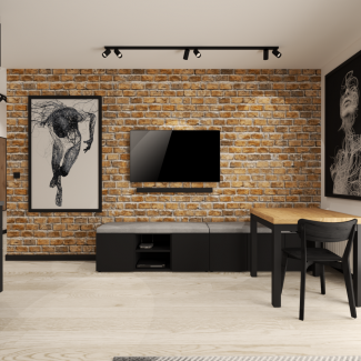 Mieszkanie w stylu loft