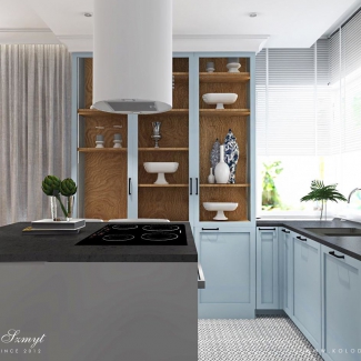 kuchnia w stylu modern classic