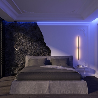 Sypialnia Loft - Glamour