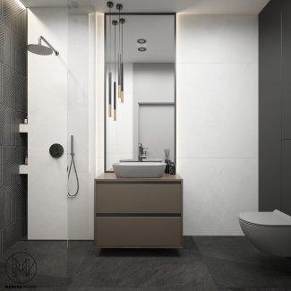 łazienka w apartamencie