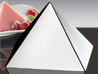 Foremka do dekoracji i deserów w kształcie piramid
