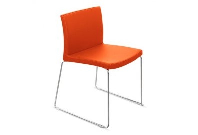 Krzesło Slim Slitta Lux pomarańczowe