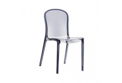 Krzesło Victoria szare - przezroczyste