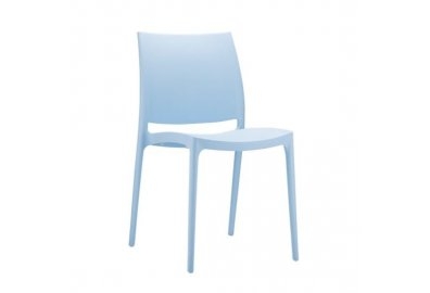 Krzesło Maya niebieskie