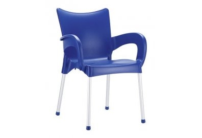 Krzesło Romeo niebieskie