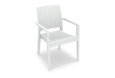 Krzesło Ibiza białe