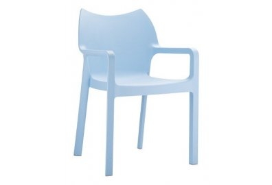 Krzesło Diva błękitne