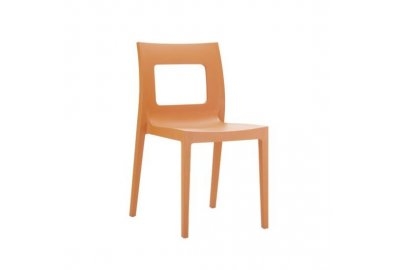 Krzesło Lucca pomarańczowe