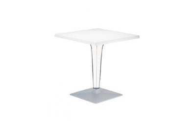 Stół Ice kwadratowy, biały