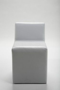 Fotel Lounger Backrest White