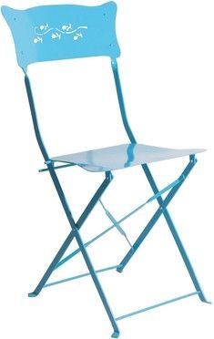 Krzesło Flower Power Light-Blue