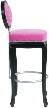 Krzesło barowe Rockstar purpurowe