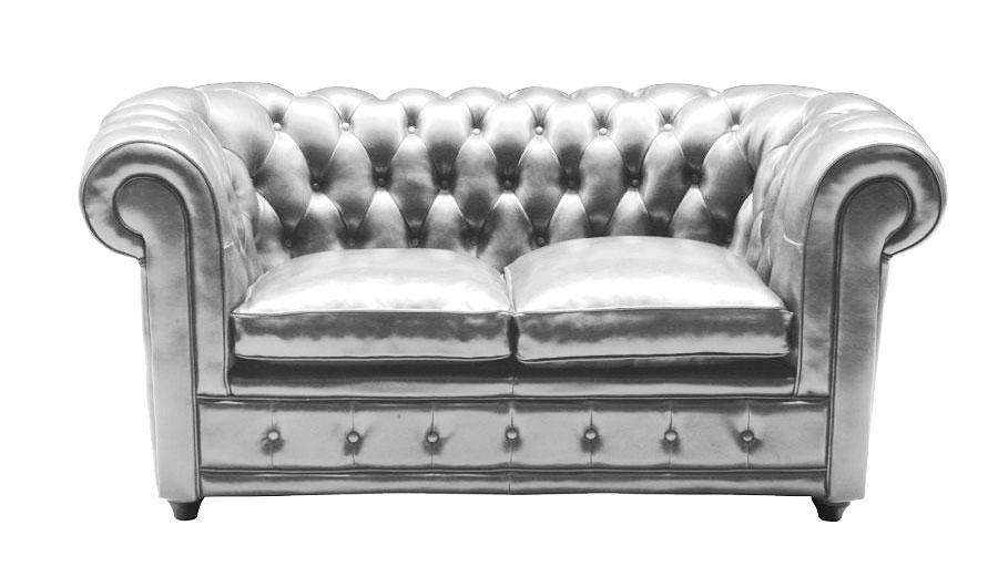 Sofa Oxford Srebrny Deluxe