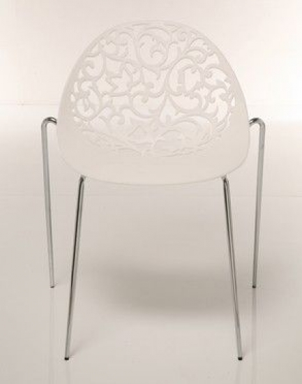 Krzesło Aurora Białe