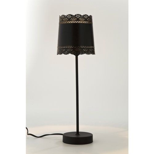 31601 KARE design :: Lampa stołowa Lace, czarna