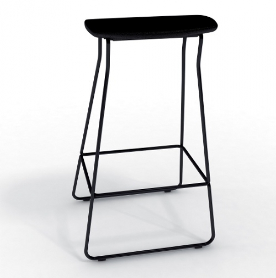 Hoker - krzesło barowe Léger niski