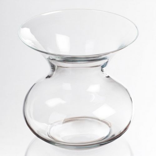 Dekoria Szklany wazon wys. 25 cm