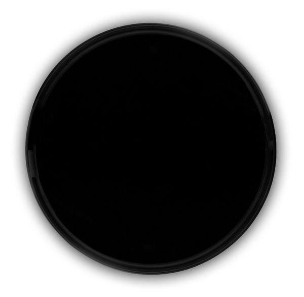 Taca okrągła 27,5 cm FIRENZE czarna - Vialli Design